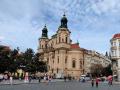 Staré Město: Gamla Stans torg: S:t Nikolaus-kyrkan